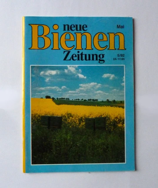 Neue Bienen Zeitung / Imkerzeitung Ausgabe 5 Mai 1992