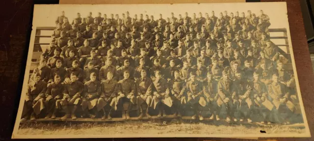 1919 BATTERY A 6th BATTALION TRENCH ARTILLERY A.E.F. LOUISIANA MILITARY PHOTO!