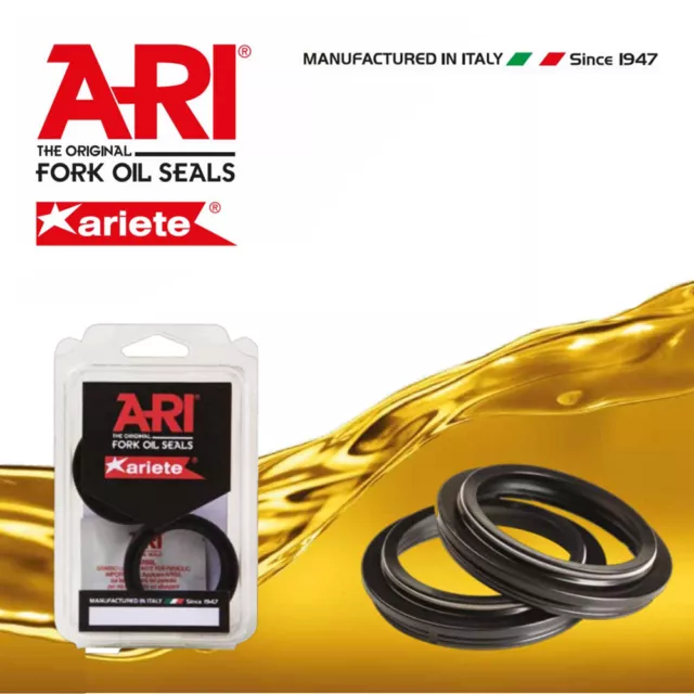 Ari126 [Ariete] Kit Parapolvere Forcella 48 X 58,5/62 X 6/11,5  Y-1 Cap