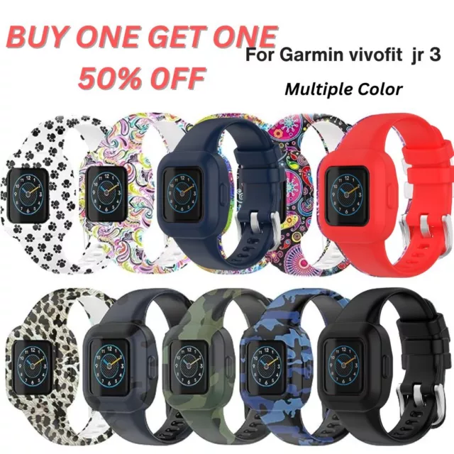 Garmin Vivofit JR 3 Band JUNIOR 3 kid Replacement Buckle Wristband Tracker Strap