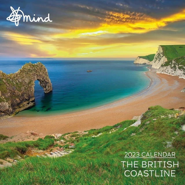 THE BRITISH COASTLINE Mind Charity Calendar 2024 £4.50 PicClick UK