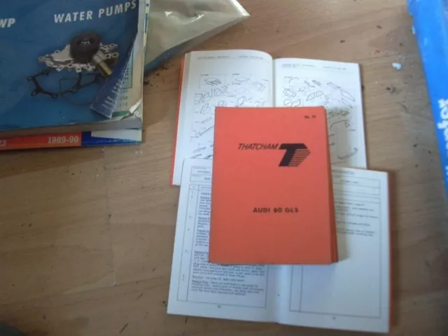 Manuale Riparazione Corpo Thatcham Audi 80 GLS 1979 su