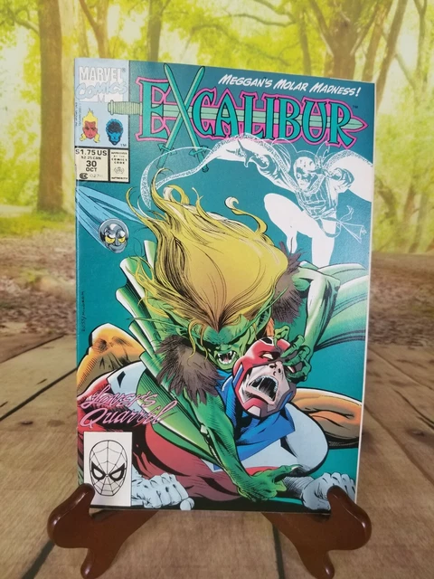 Marvel Comics Excalibur Meggans Molar Madness #30 Oct 1990 Comic Book