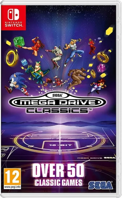 SEGA MEGA DRIVE CLASSICS Nintendo Switch 50 Games Brand New Sealed