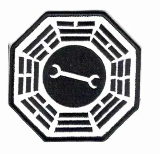 LOST ecusson logo Dharma Initiative Garage Dharma motor pool logo patch