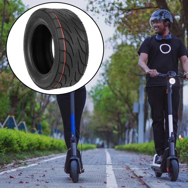 Pneu Plein 60/90-8 Pour Trottinette électrique Xiao 5 Plus – Caoutchouc, Auto-réparable, Adhérence Améliorée