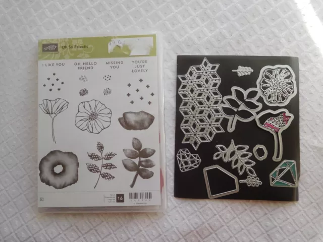 Stampin Up  Stamp Set  Oh So Eclectic and dies