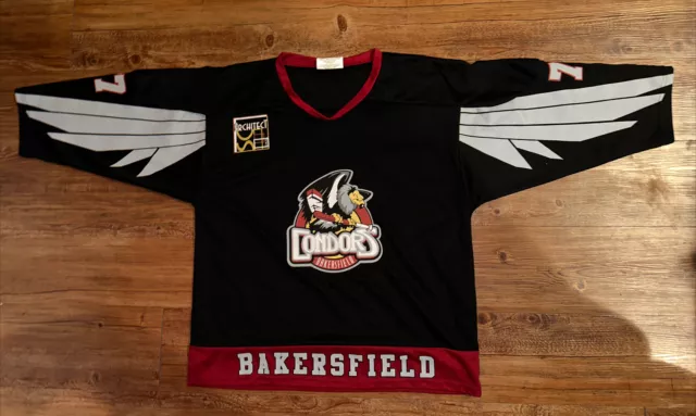 Bakersfield Condors #27 AHL HOCKEY VINTAGE KERNALS Size 2XL XXL Hockey  Jersey!