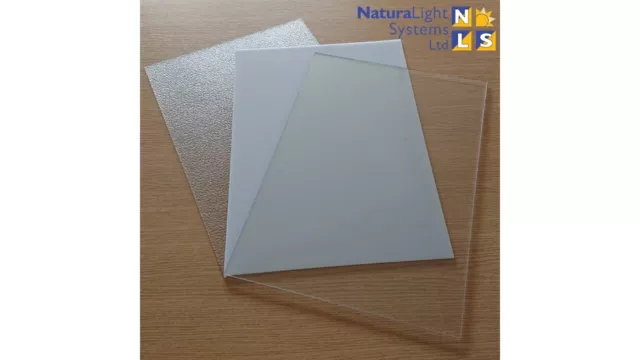 CLEAR or TINTED 2/3mm POLYCARBONATE SOLID SHEET A4 A5 A3 MARLON PALRAM MAKROLON