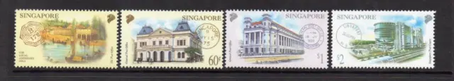 Singapore Mnh 2000 Sg1032-1035 Singapore Post Centre/Postal Landmarks