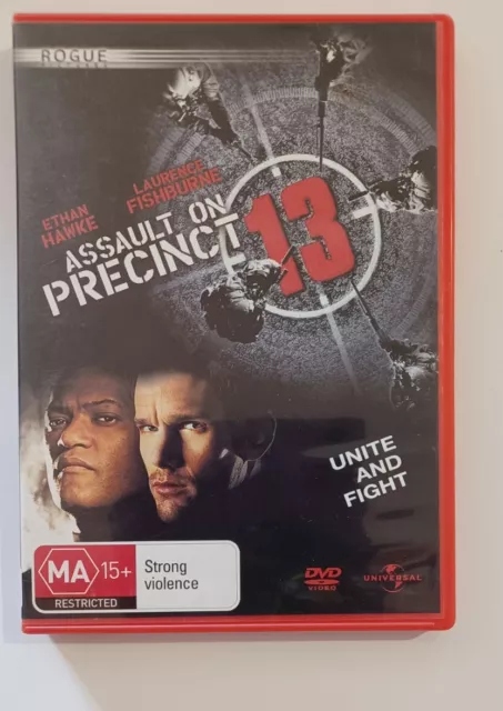 Assault On Precinct 13 DVD GC Region 2 and 4 Ethan Hawke Action Free Postage