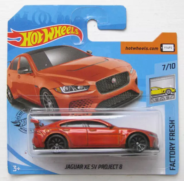 2019 Hot Wheels - Jaguar XE SV Project 8 - Factory Fresh 7/10