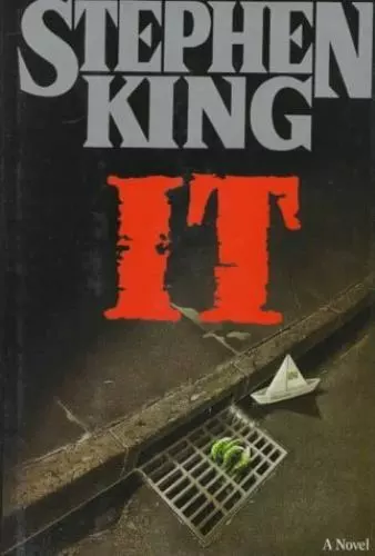 IT by Stephen King Hardcover Book SCARY!