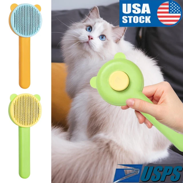 US Professional Pet Hair Cleaner Brush Needle Comb Pet Grooming Comb Cat Dog