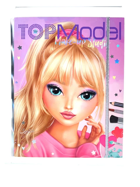 Studio Maquillage TOPModel Depesche - Trousse Créative Avec Pinceaux Et Palette - Dès 4 Ans