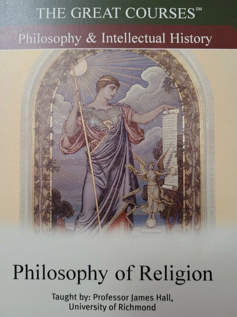 Great Courses Philosophy of Religion 6 DVD 36 Lectures Guidebooks Intellectual