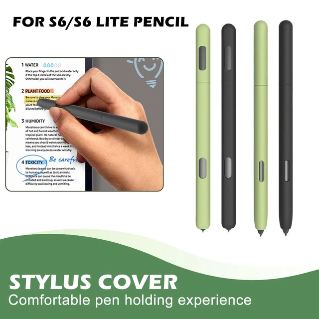 For Sam-sung Galaxy- Tab S6 /S6 Lite S Pen Cover Tablet Silicone Case K1B2