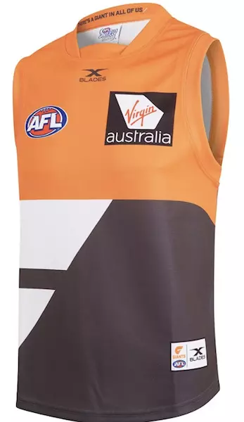 GWS Giants Home Guernsey Size Small Available XBlades Greater Western Sydney 17