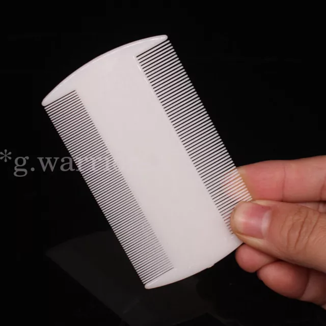 3pcs Fine Tooth Nit Comb Pet Fur Hair Flea Egg Double Sided Head Removal Brush 3