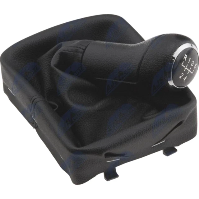 L&P A0019 Kit Soufflet de Levier de Vitesses et Frein a Main Cuir veritable compatible avec BMW Serie 3 e46 1998-2006 Noir