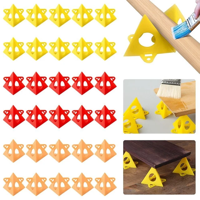 de stands de pyramide Coussin de peinture triangle Coussinets de support