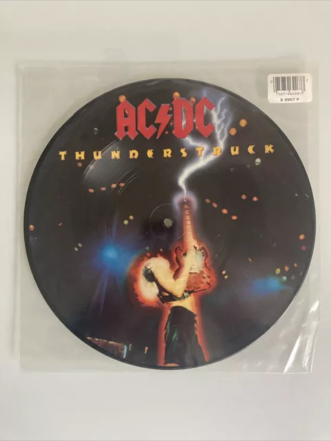 AC/DC Thunderstruck 12” Single Vinyl Picture Disc 1990 Unplayed