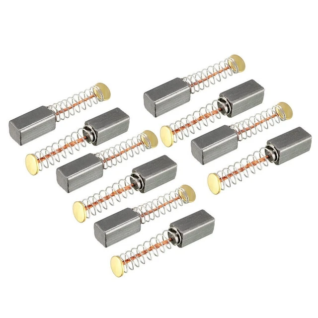 Pour moteur électrique brosses carbone pièces de rechange 10 pièces 11 mm x 5