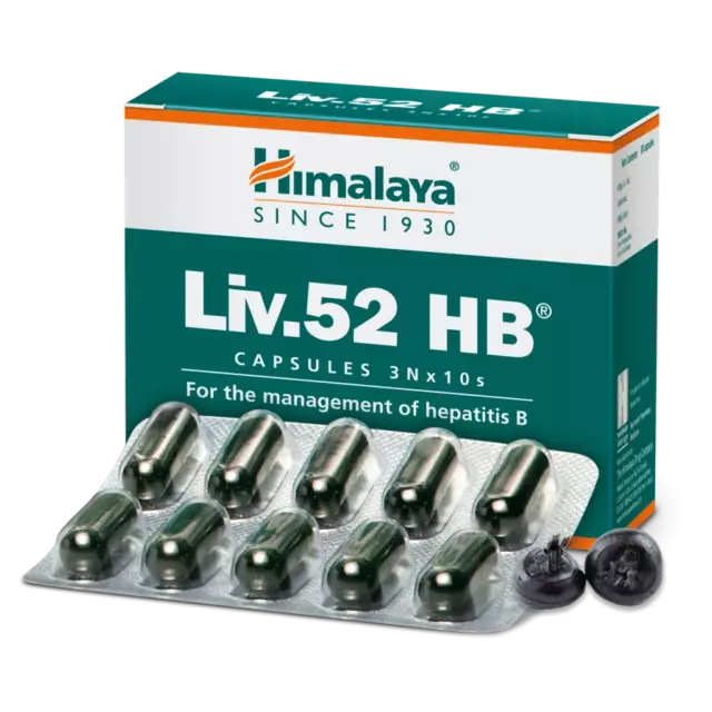 Himalaya Herbal Liv.52 HB 30 Tablets | Pack of 1,2,3,4,5,6,8,10,12,15,20 PCS