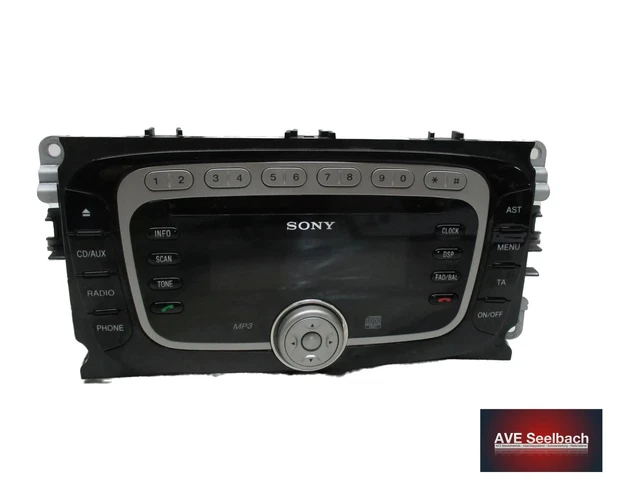 Ford Focus Pezzi Mk2 Radio CD Anno di Cost. 2010 sony VP6M2F-18C821-AG