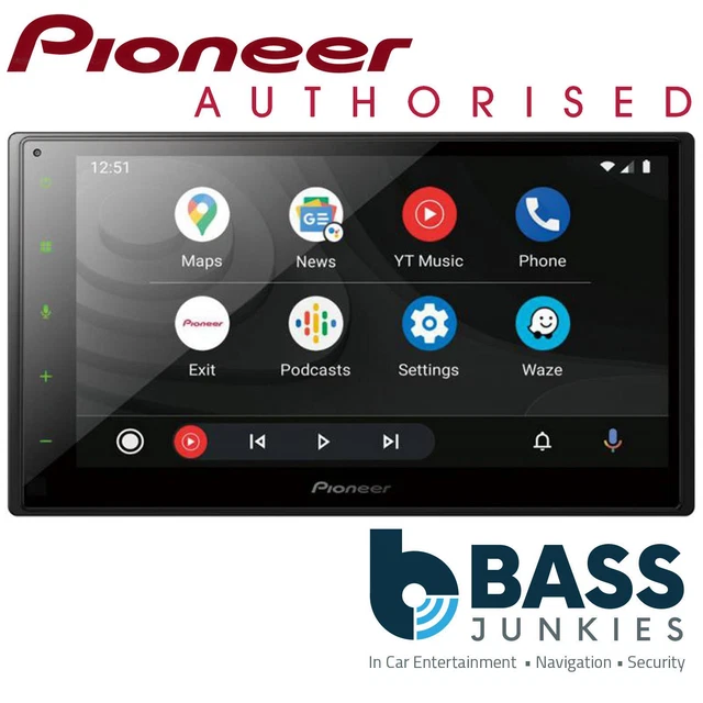 PIONEER SPHDA160DAB APPLE Carplay Android Auto Bluetooth Dab Radio Car