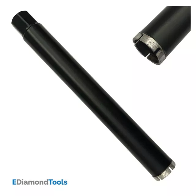 2" High Performance Wet Core Bit for Hard/Reinforced Concrete, 1-1/4"-7 Arbor