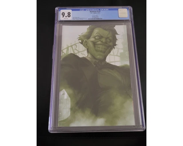 Batman #133 Lau Foil Cover 2023 Cgc 9.8 Artgerm Catwoman