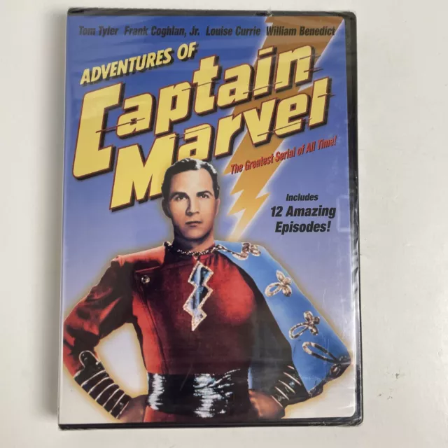 Adventures of Captain Marvel (DVD, 2003) NEW SEALED