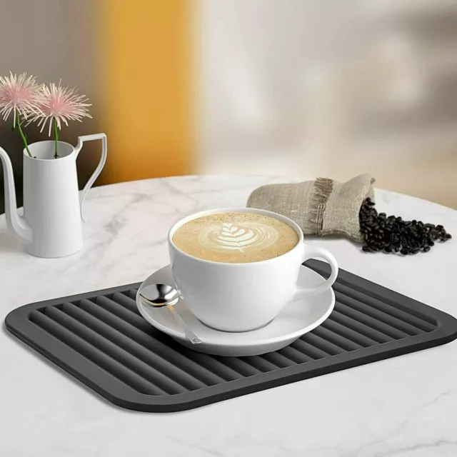 Heat Resistant Silicone Table Mat Placemat Non-slip Pot Trivet Holder Mat USA 3