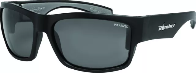 Bomber Tiger Bomb Polarized Floating Eyewear (Matte Black w/ Smoke Lens)