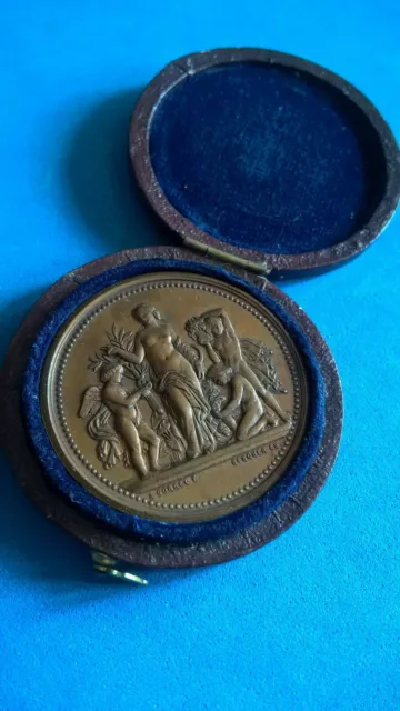 Médaille Cuivre Société Agriculture de Chalon sur Saone A BORREL & BESCHER ED