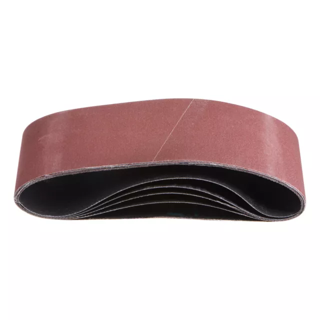 5pcs Sanding Belts 3x18" Belt Sander Paper 240 Grit Aluminum Oxide Sandpaper