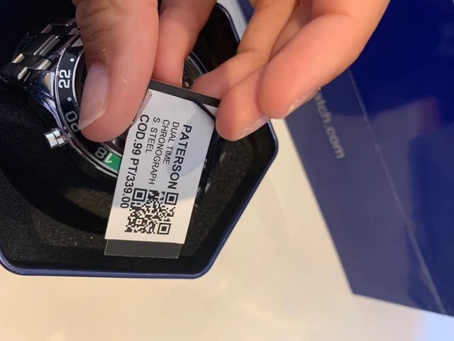 MONTRE DE LUXE PATERSON LUXURY WATCH 339€ NEUF Dual Time