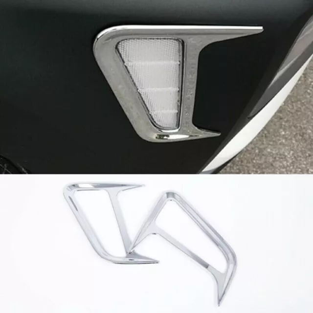 For Hyundai KONA Encino Chrome Side Light Turn Signal Lamp Cover Trim 2018-2022