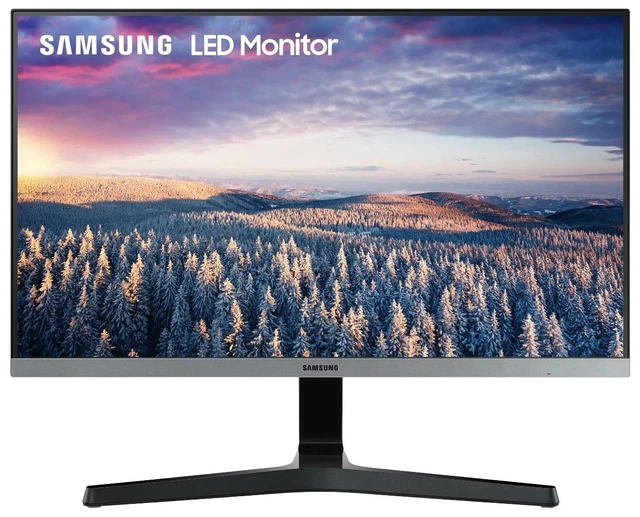 Samsung 24 Zoll Monitor PC  Computer Bildschirm Full HD  5 ms Flicker Free