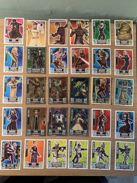Collection Of Force Attax Cards