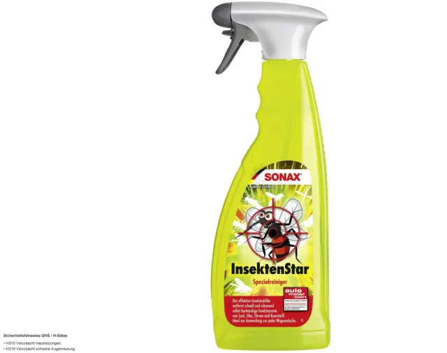 SONAX 02334000 Insektenstar Contre Contamination Et pour Surfaces 750 ML