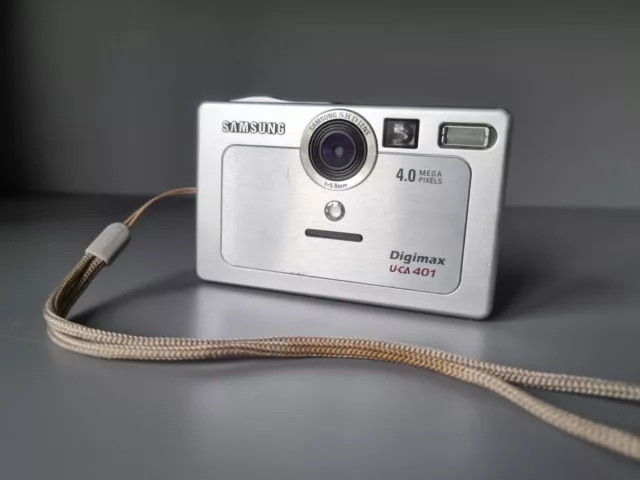 samsung Digimax U-CA 401 4MP- compact digital camera