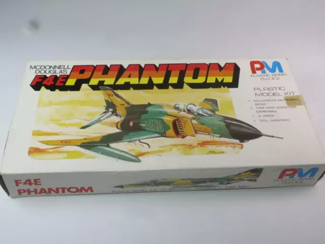 Pm Modèle ( Dinde ) Aircraft Kit 1/96 Mcdonnell Douglas F4E Phantom Scellé