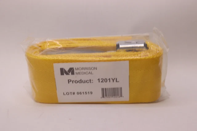 Morrison Medical Nylon Strap with Metal Push Button Buckle & Loop-Lok Ends 7'