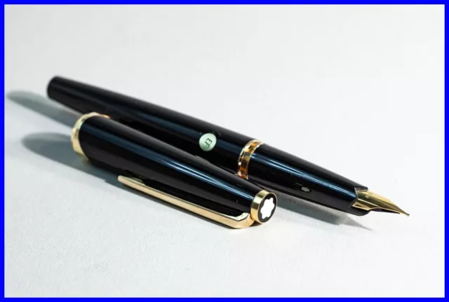 EF 750 GOLD extra feine Feder 121 MONTBLANC 1970er Meisterstück Patronen Füller