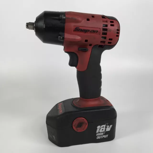 Snap-On CT88108 3/8" Impact Wrench with (1) 2.5 Ah 18V NiCd Battery