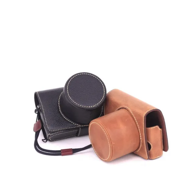 New Real Leather Full cover Camera Case Bag Protect Fit For SONY RX1.RX1R.RX1RM2