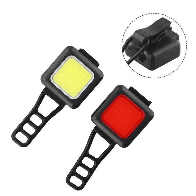 Lot De 10 Feux Arrière De VTT étanches En Silicone - Éclairage De Sécurité Pour Cyclisme Et Randonnée - 3