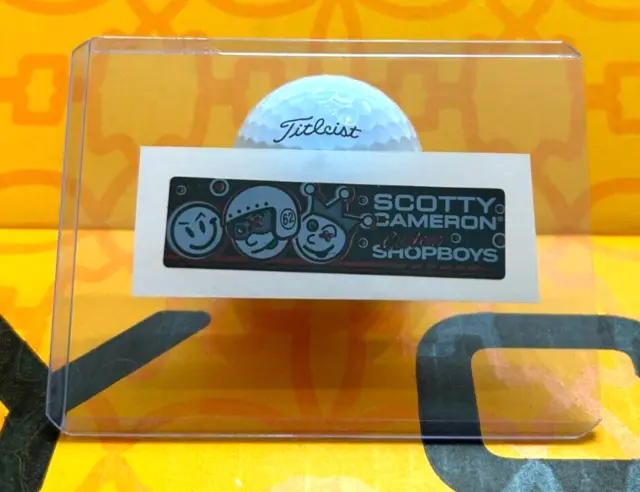 Scotty Cameron Custom Shop Shopboys Shaft Band Label Sticker NEW